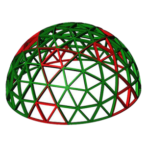 Logo for the Geodesika festival.