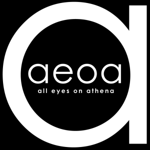 Logo for All Eyes On Athena.