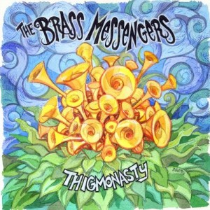 Album cover for the recording, "The Brass Messengers: Thigmonasty - Balmey (Ian Campbell Dancehall Remix)".