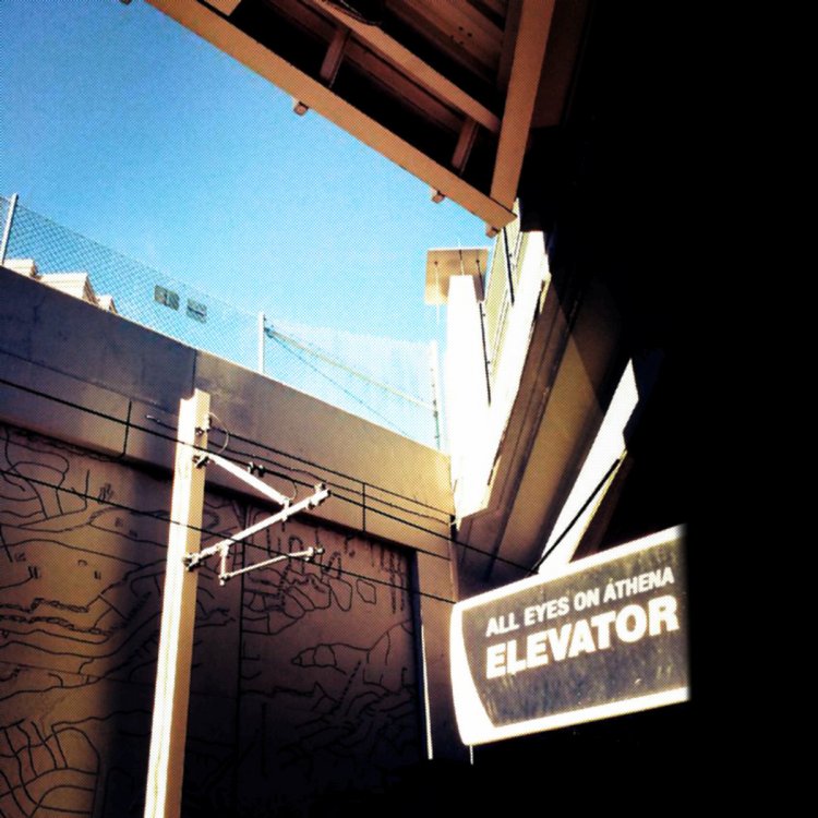 Album cover for the recording, "All Eyes On Athena: Elevator".