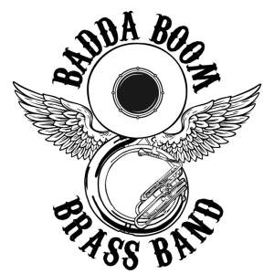 Logo for Badda Boom Brass Band.