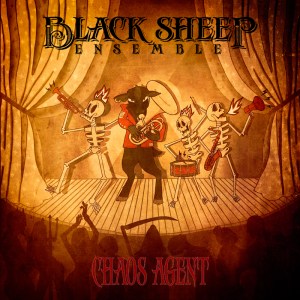 Album cover for the recording, "Black Sheep Ensemble: Chaos Agent."