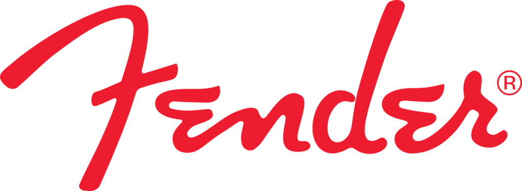 Logo for Fender.