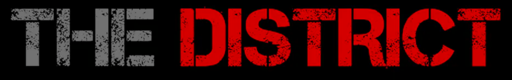 Logo for The District.