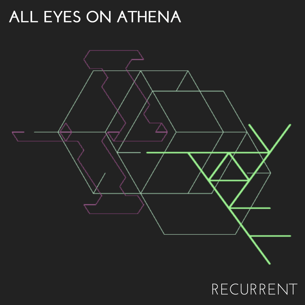 Album cover for the recording, "All Eyes On Athena: Recurrent".