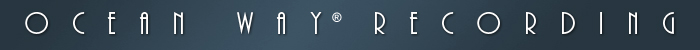 Logo for Ocean Way Studios.