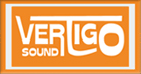 Logo for Vertigo Sound.