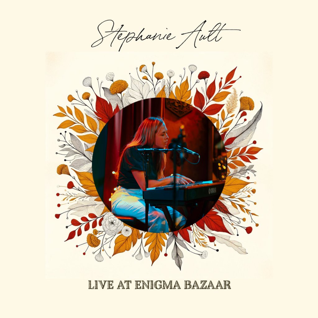 Album cover for the recording, "Stephanie Ault: Live at Enigma Bazaar".